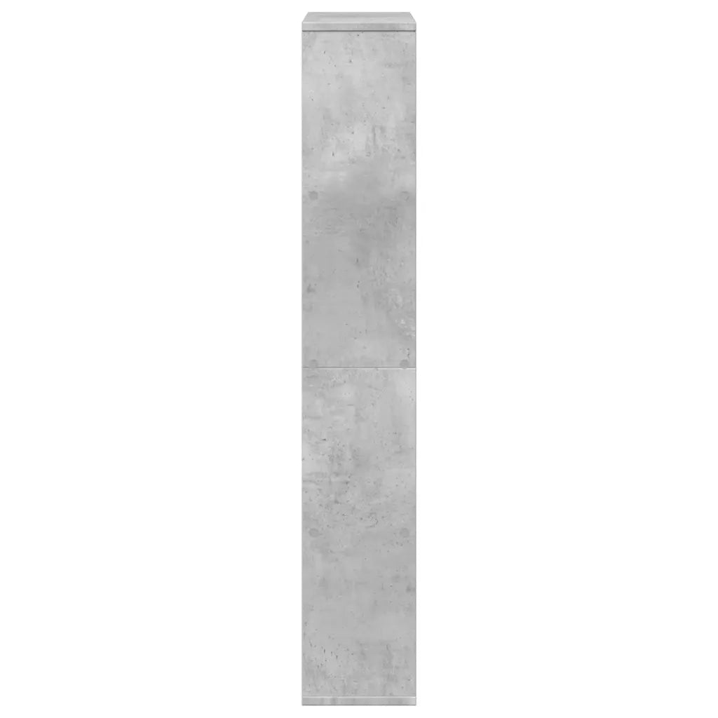 Libreria Grigio Cemento 60x20x120,5 cm in Truciolato 858150