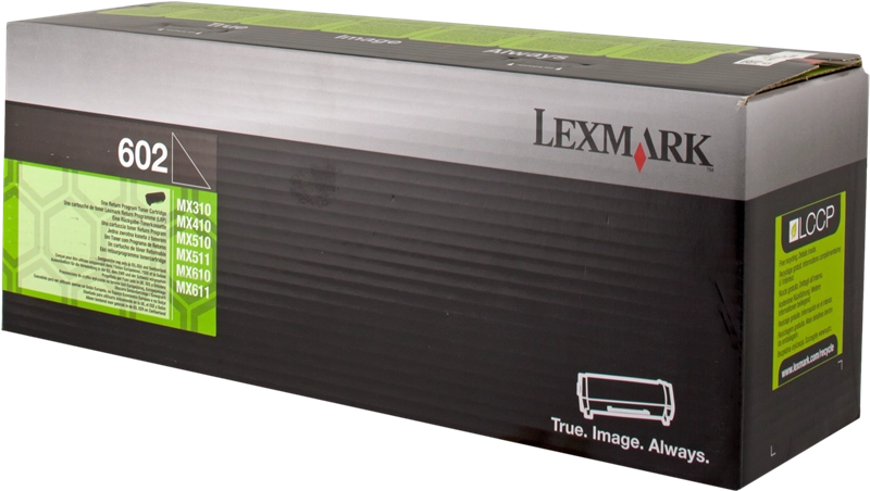 ORIGINAL Lexmark toner nero 602 60F2000 ~2500 Seiten cartuccia di stampa riutilizzabile