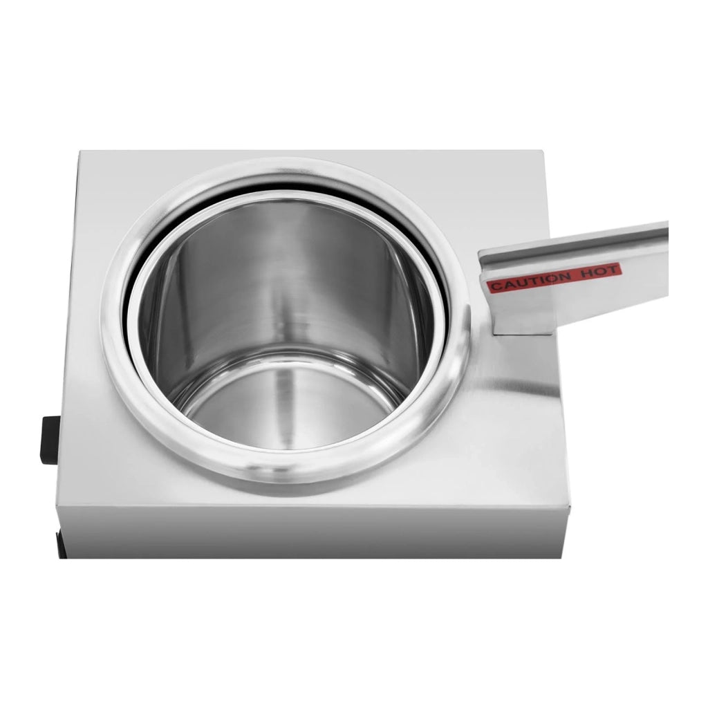 Distributore di salse - Formaggio Nacho - Cioccolato - Acciaio inox 4,5 litri 14_0000147