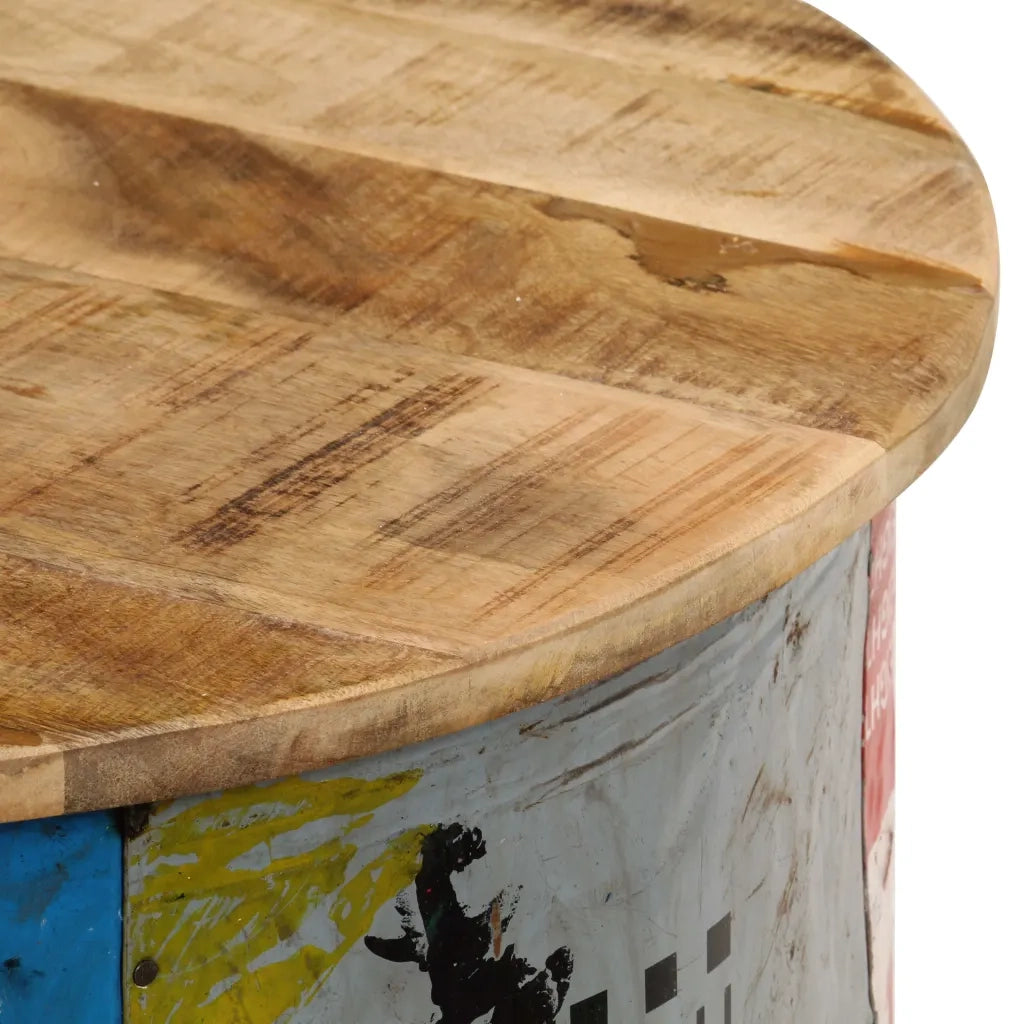 Tavolini da CaffÃ¨ 2 pz in Legno Massello di Mango cod mxl 26064