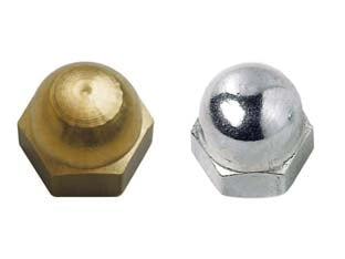 DADO CIECO IN OTTONE- - ø mm.5 in ottone - 100 pezzi