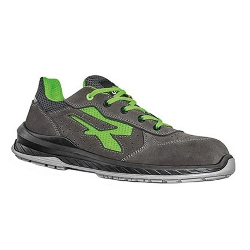 U-Power RI21086 Denver Scarpe Antinfortunistiche Basse S1P SRC ESD Pelle Scamosciata Taglia 41 colore Nero