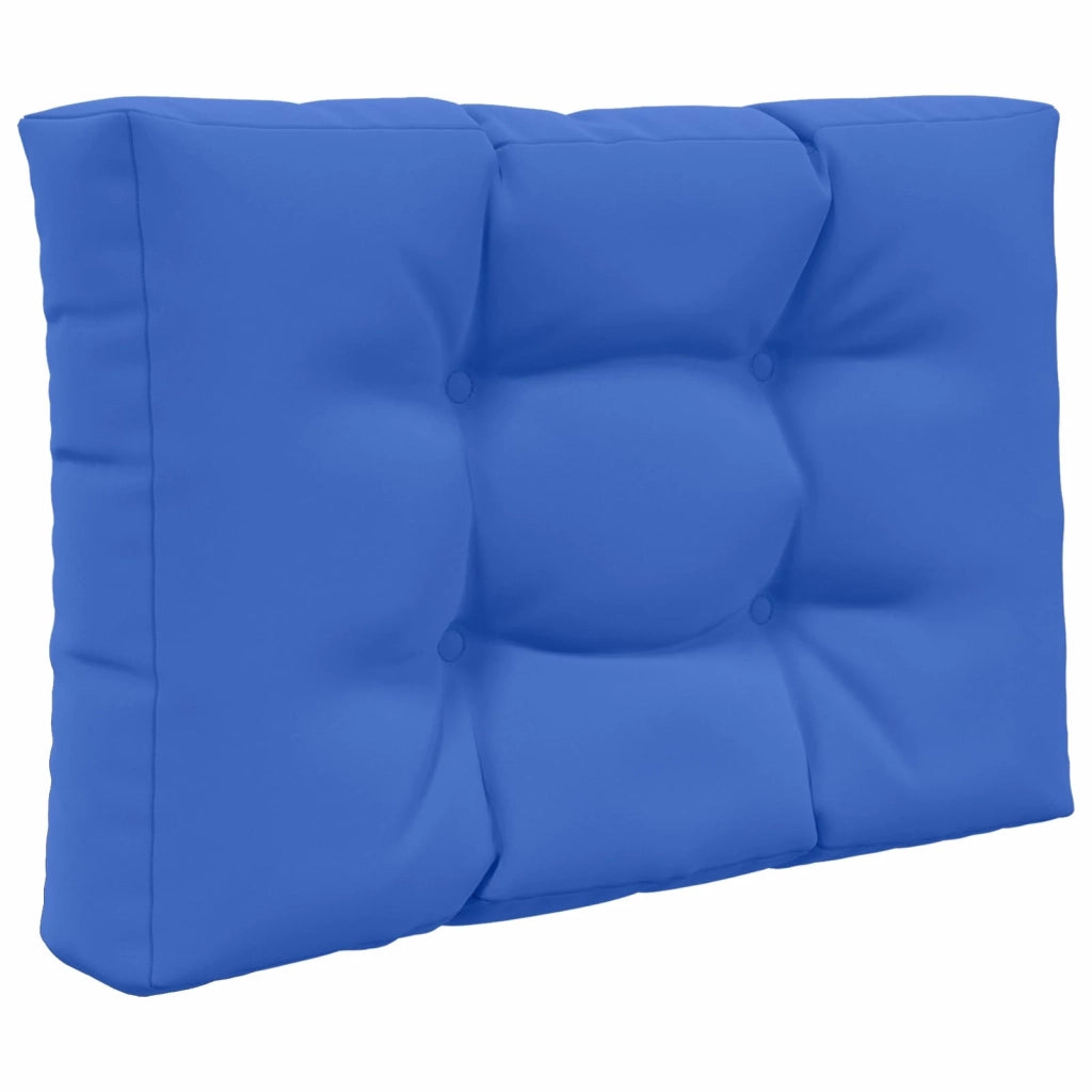 Cuscino per divano da esterno 2 pcs Blu Reale Poliestere