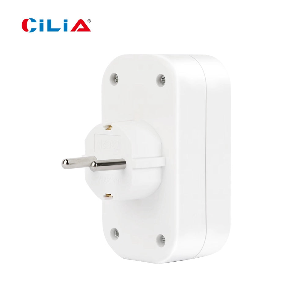 Presa Multipla ¨C zephmum ¨C Bianco 250V 10-16A