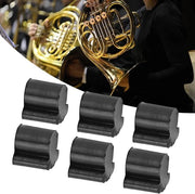 Panno di gomma geluente - Vanne di aspirazione - 7 pezzi - Gomma elastica - Duraturo - Adatto per Tuba Eufonica - Accessorio di strumento
