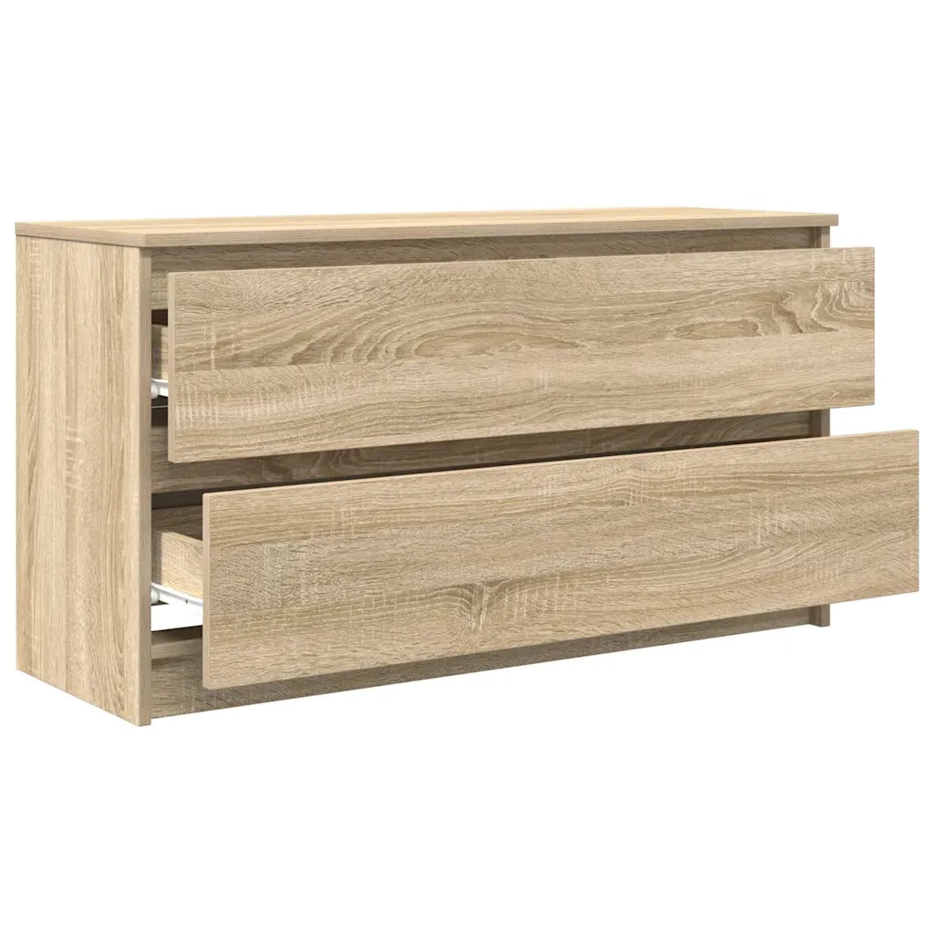 Mobile Porta TV Rovere Sonoma 100x35x54 cm in Legno Multistrato 861807