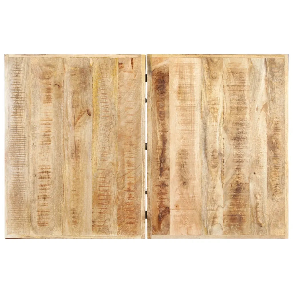 Tavolino da Salotto 142x90x42 cm in Legno Massello di Mango 320653