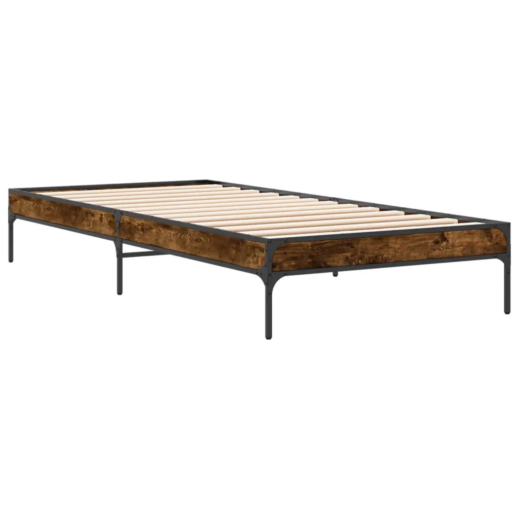 Struttura del letto Quercia Fumosa 80 x 200 cm