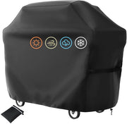 Copri griglia impermeabile, copri griglia, copri gas griglia, copri barbecue con corda e tasca, 145 * 61 * 117cm, impermeabile, lavabile, robusto e pesante (145 * 61 * 117cm)