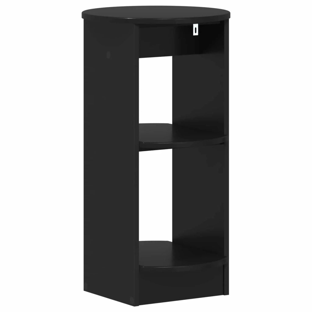 Mobile laterale Nero Legno ingegnerizzato
