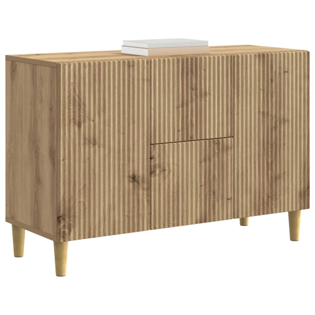 Credenza con cassetto Rovere Artigianale 89 x 34,5 x 60 cm