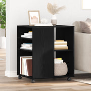 Armadio di Stoccaggio  Rovere Nero 60x53x72,5 cm Legno Ingegnerizzato