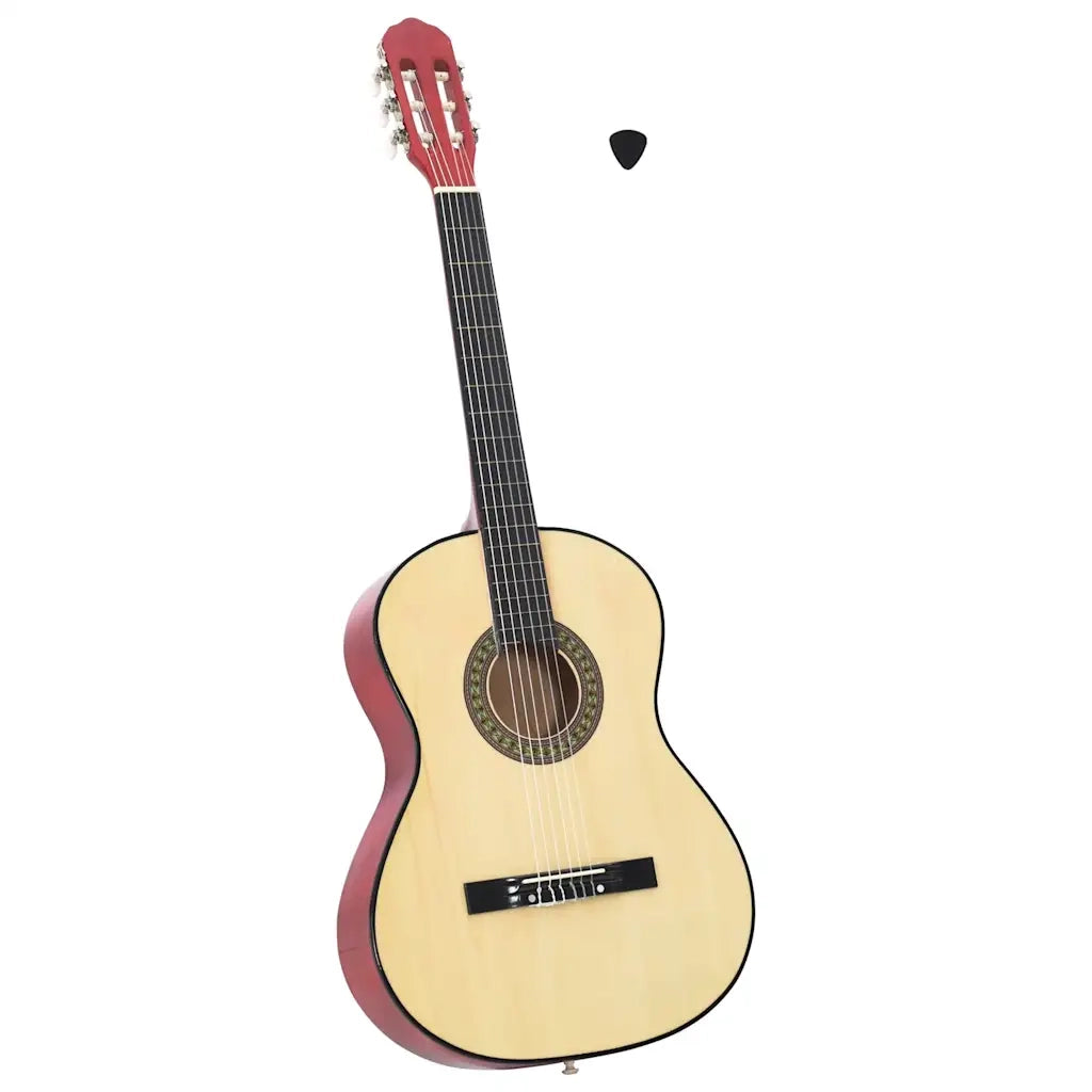 Chitarra Classica per Principianti Nera 4/4 39" in Tiglio    cod mxl 71092