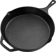 Piastra da cottura in acciaio inox - Cucina sicura - 30 cm - Nero - Pre-regolata