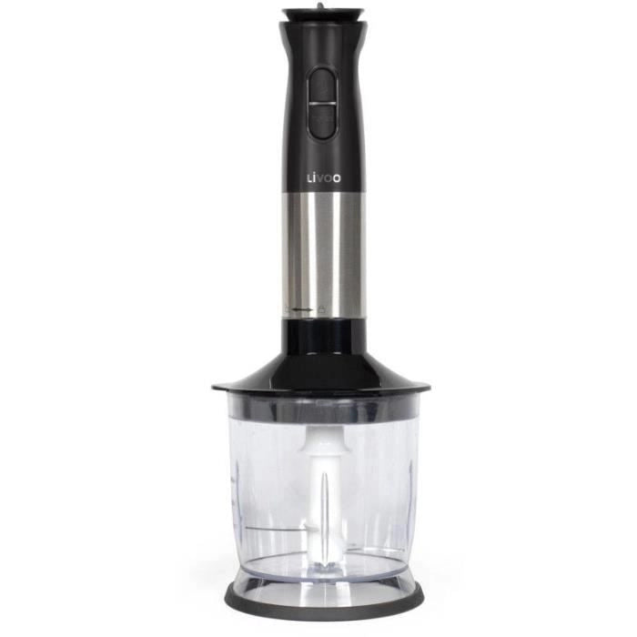Set frullatore a immersione - LIVOO - DOP246 - 800 W - 12 velocità - Nero