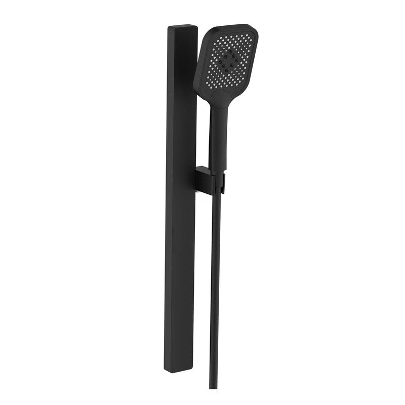 Saliscendi quadro 3 getti flex 150 cm PVC anti torsione nero - serie Tallin