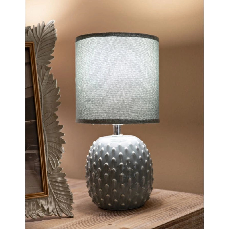 Lampadelle A Da Comodino Pontus Turchese cm ø 14x27