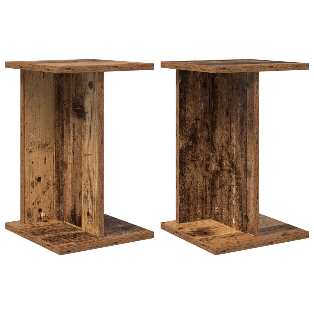 Supporto per piante 2 pcs Legno vecchio 25 x 25,5 x 40,5 cm