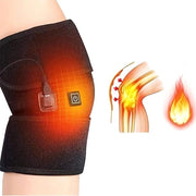Kneebrace riscaldante con connessione USB - Kneebrace riscaldante con 3 impostazioni di temperatura per uomini e donne