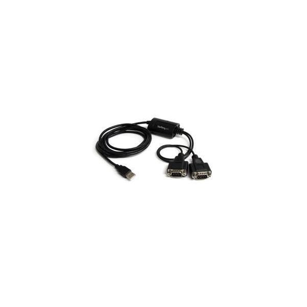 Startech.com cavo adattatore rs-232 usb ftdi a seriale 2 porta, con interfaccia com - ICUSB2322F