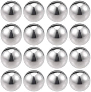 Supporti per ringhiere di scale in acciaio inossidabile 304, 25 mm di diametro, 16 pezzi