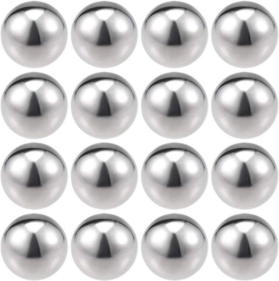 Supporti per ringhiere di scale in acciaio inossidabile 304, 25 mm di diametro, 16 pezzi