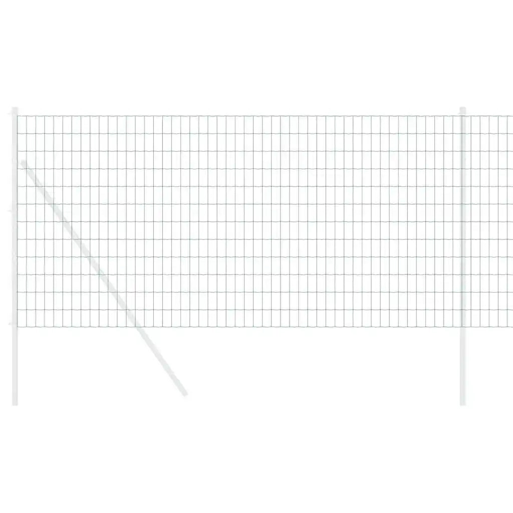 Recinzione Euro Verde 0,4 x 10 m Ferro rivestito in PVC 42004346