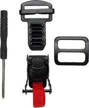Elmetto di sicurezza per motocicli con chiusura rapida - Clip di rilascio rapido Double D - Chiusura rapida per elmetto - Strade sterrate - Sicurezza