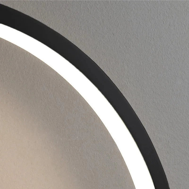 Lampada Da Parete Led App1383-cw Black 30cm