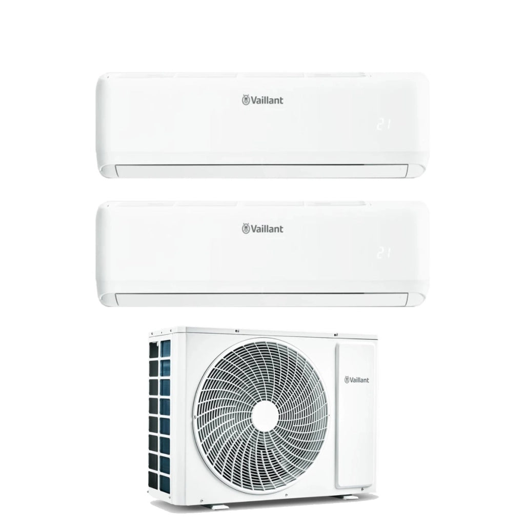 Condizionatore Dual Split Vaillant ClimaVAIR Pro 7+7 con VAM1-040A2NO R-32 Wi-Fi Integrato