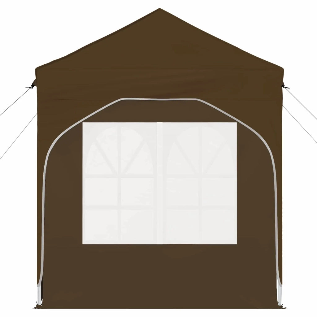 Tenda per feste a pop-up 192 x 192 x 245 cm Tortora