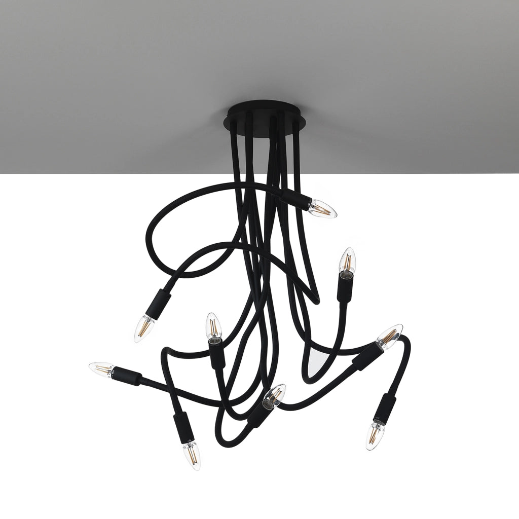 Lampadario ORIX nero