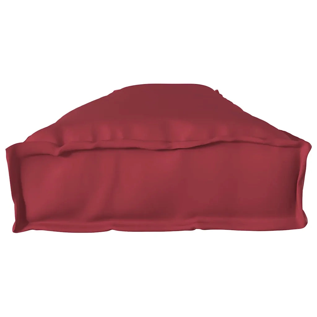 Cuscino per pallet Rosso Vino 200 x 40 x 8 cm Tessuto Oxford 42001684