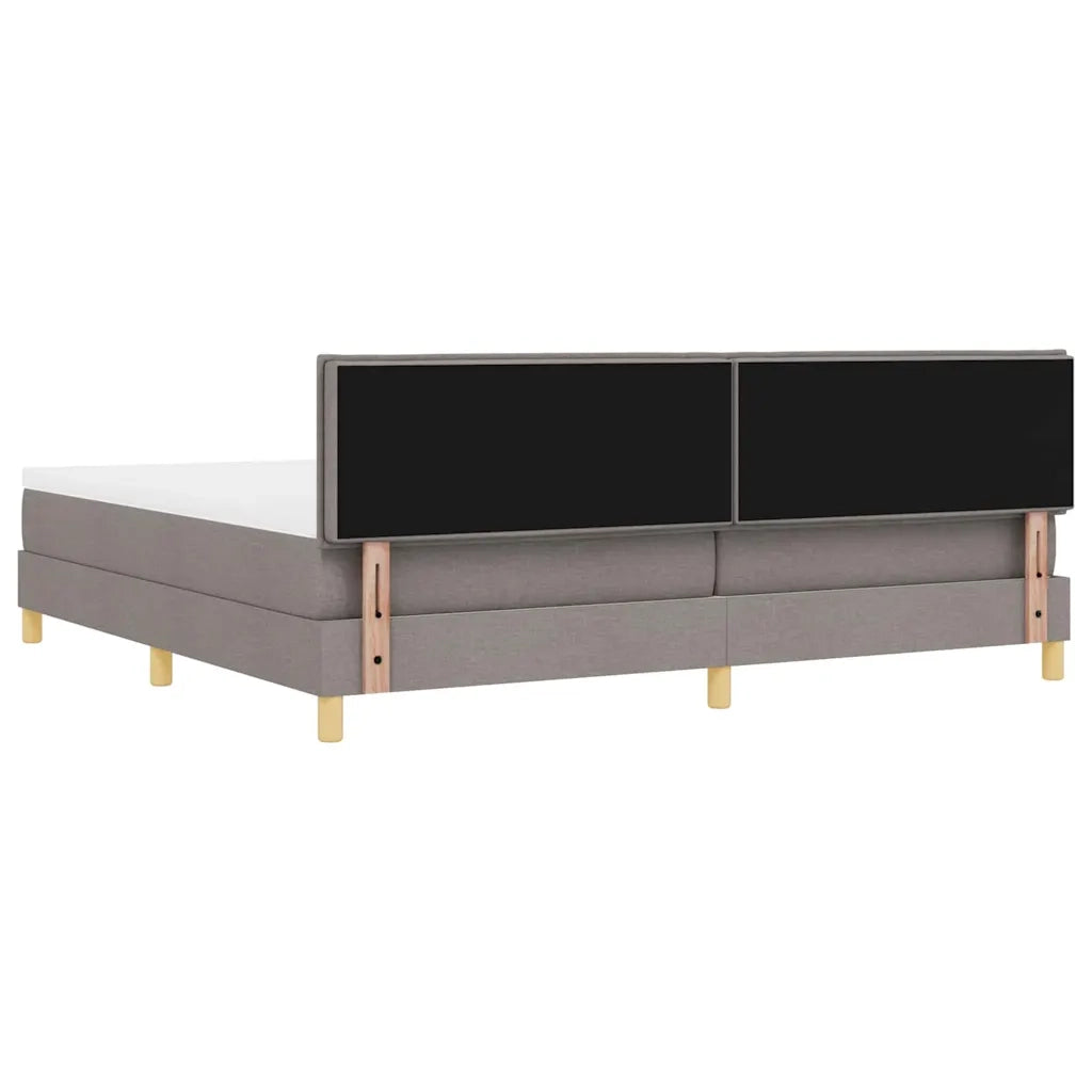 Letto a Sorgente LED con strisce LED Talpa 200 x 200 cm Tessuto 3342545