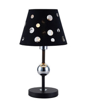 Lampada da tavolo Candellux Batley metallo nero E14