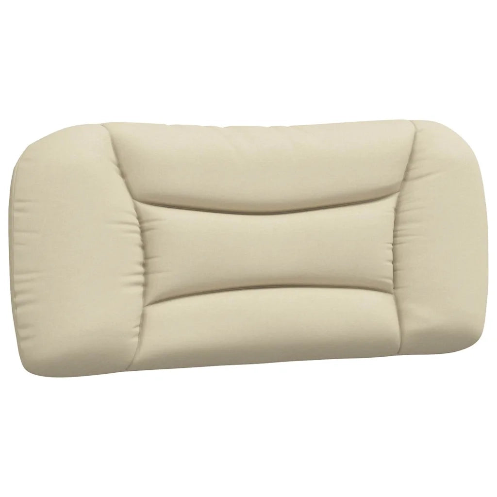 Letto con Materasso Crema 80x200 cm in Tessuto