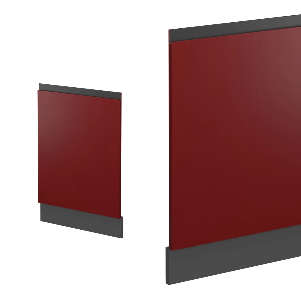 Vicco Pannello frontale Rosso 44.6 cm Forma a J, senza piano di lavoro
