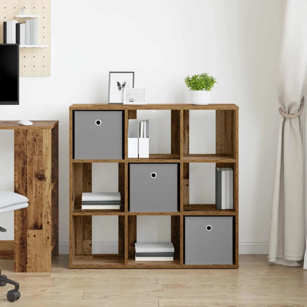 Credenza con cassetto Legno vecchio 88,5 x 29 x 84,5 cm
