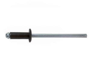 RIVETTI IN ALLUMINIO TESTA DI MORO- - ø mm.3,4x9 - 10 blister FRIULSIDER