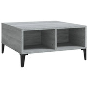 Tavolino da salotto | Tavolino da caff¨¨ | Tavolino da Soggiorno Grigio Sonoma 60x60x30 cm in Truciolato
