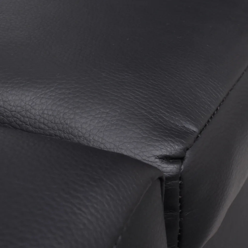 Sedia a Sdraio Nera in Similpelle cod mxl 58599