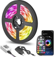 Fascia LED a LED 15M con Bluetooth illuminazione RGB String - Controllo remoto sincronizzazione con la musica - Decorazione per la casa