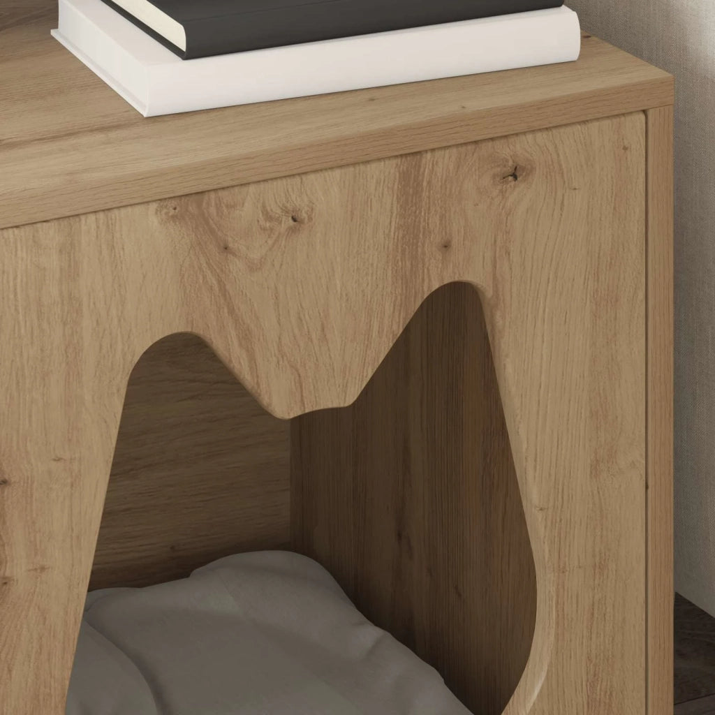 Casa per Gatti Rovere Artigianale 42,5 x 40 x 53,5 cm 8000697