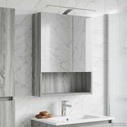 Mobiletto per specchio da bagno Grigio Sonoma 50 x 14,5 x 70 cm