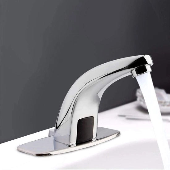 Sensore Touchless per Rubinetto - Infrarosso - Senso di Movimento - Resistente - Idoneo per Bagno o Cucina - Materiale: Ottone