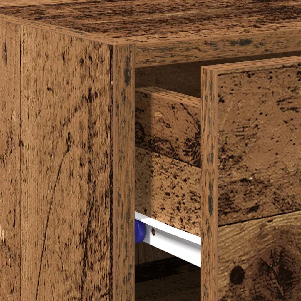 Credenza con Cassetto-Buffet-Armadio da cucina Legno vecchio 50 x 42,5 x 93 cm