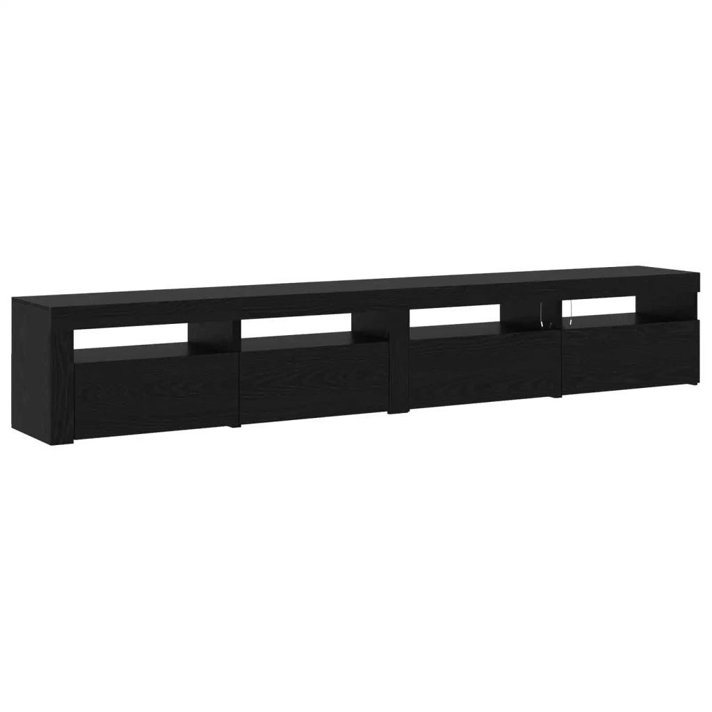 Set mobile TV 3 pcs Rovere Nero 240 x 35 x 40 cm 3332522