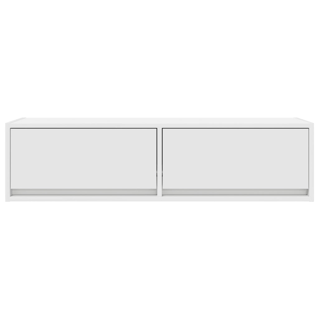 Mobile TV  Bianco 100x31x25,5 cm in legno ingegnerizzato