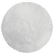 Tappeto del soggiorno | Tappeto a Pelo Corto HUARTE Morbido e Lavabile Grigio ? 120 cm