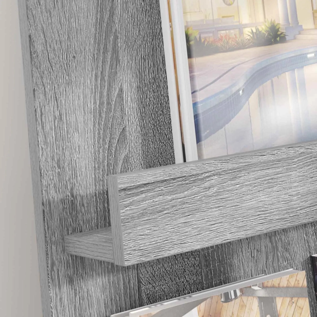 Scaffale per riviste Grigio Sonoma 51 x 11 x 102 cm CFW7193752
